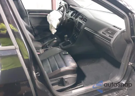 2015 Volkswagen Golf Gti 2.0T Se 4-Door из США, поврежденный, VIN 3VW5T7AU9FM032536